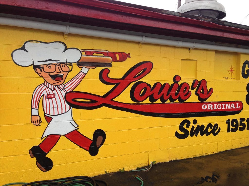 Louie`s Foot Long Hot Dogs