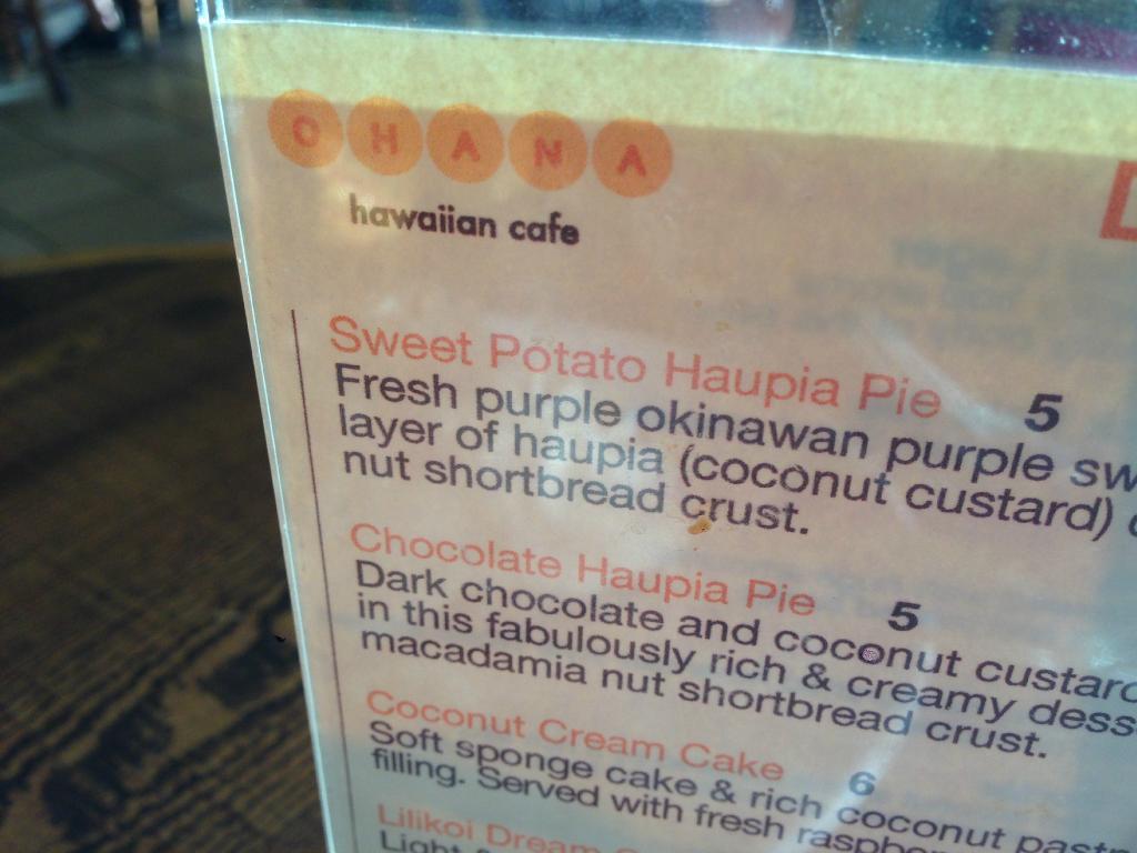 Ohana Hawaiian Cafe