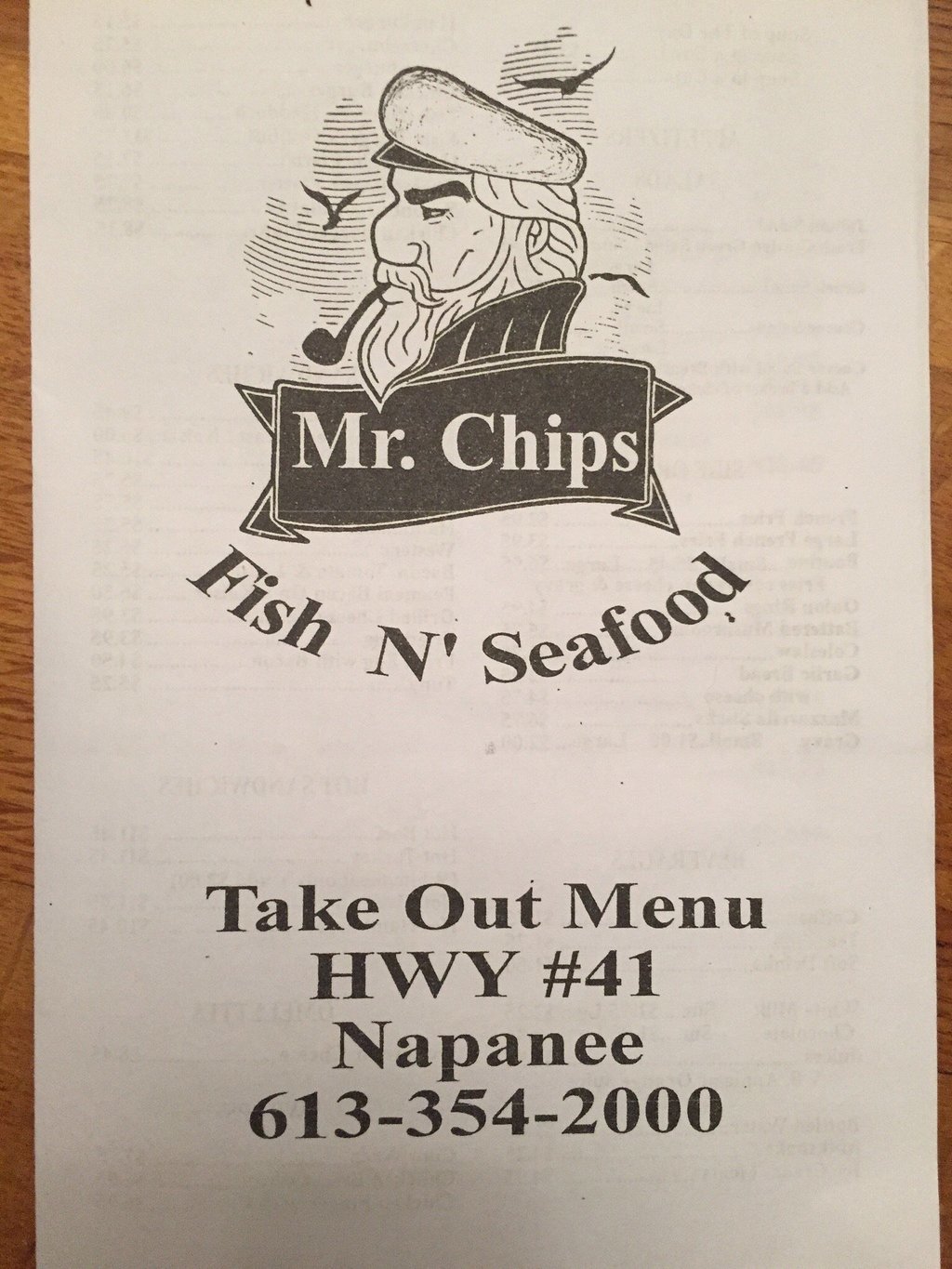 Mr. Chips Fish N` Seafood